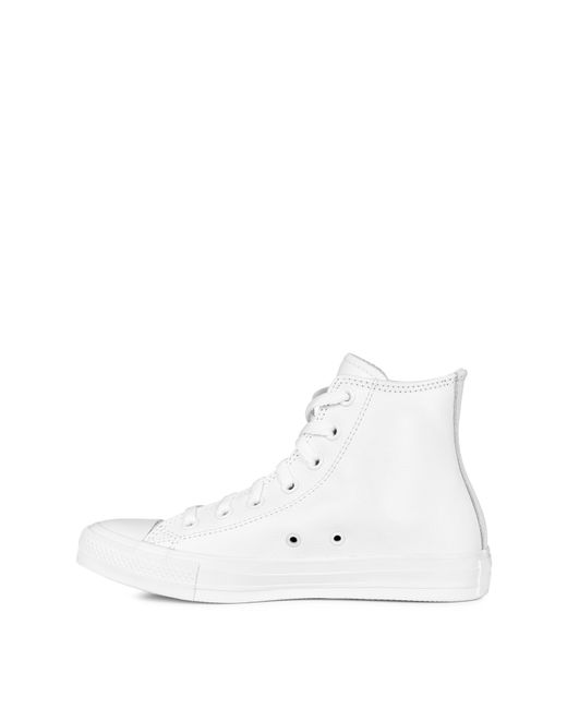 Converse White As Mono Hi Tops
