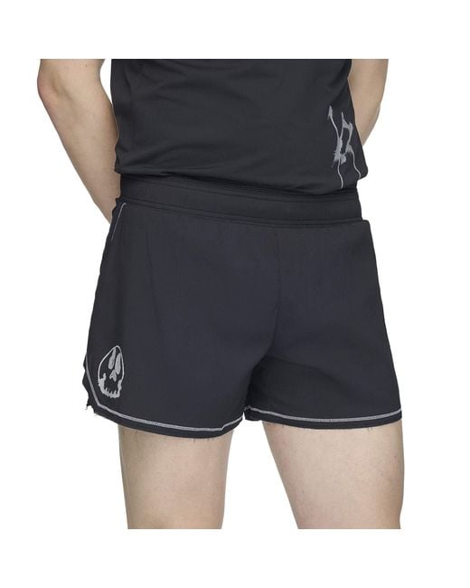 Y-3 Black X Chito Graphic Running Shorts for men