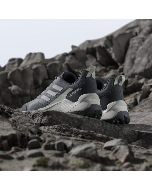 Adidas Gray Terrex Eastrail 2 Non Waterproof Hiking Shoes