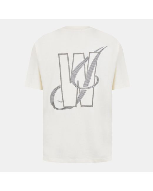 Jack Wills White Regular Fit T-Shirt for men