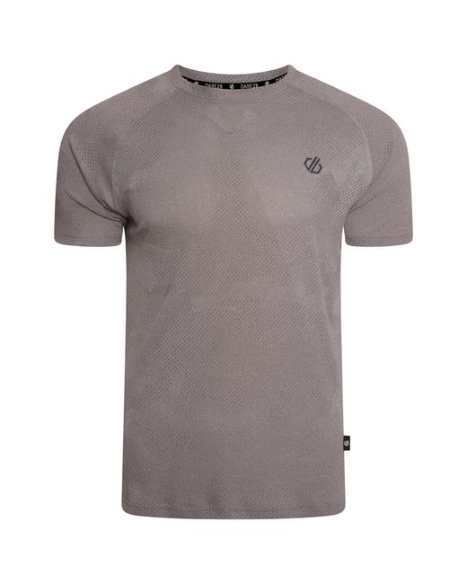 Dare 2b Gray Short-Sleeve Polo Shirt for men