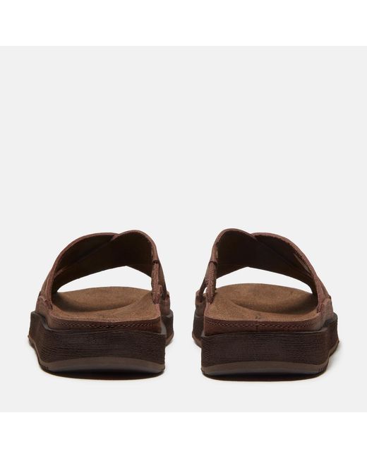 Timberland Brown Flat Sandals for men