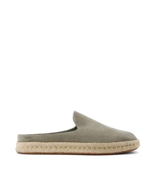 TOMS Natural Flat Mules for men