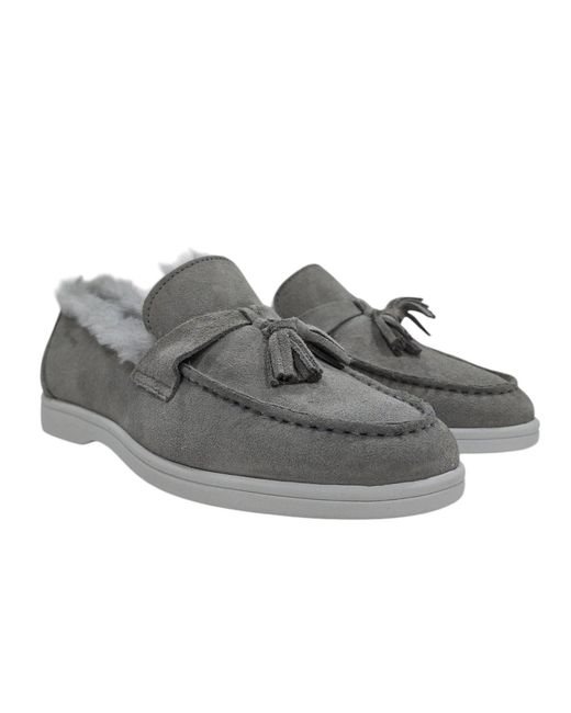 Firetrap Gray Loro Boat Shoes