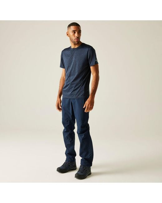 Regatta Blue Highton Waterproof Overtrouser (Regular) for men