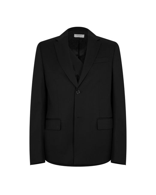 Off-White c/o Virgil Abloh Black Off Ow Embroidered Blazer for men