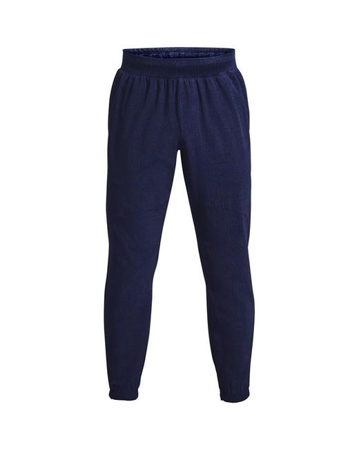 Under Armour Blue Armour Ua Stretch Woven Prtd Jgrs jogger for men