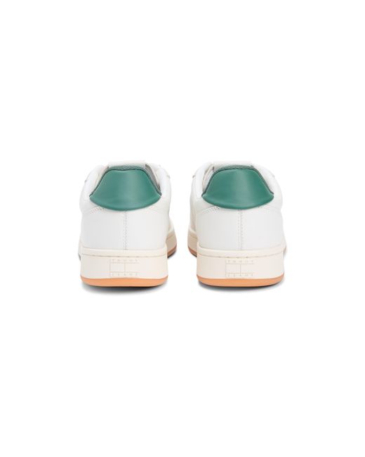 Tommy Hilfiger White Court Trainers for men