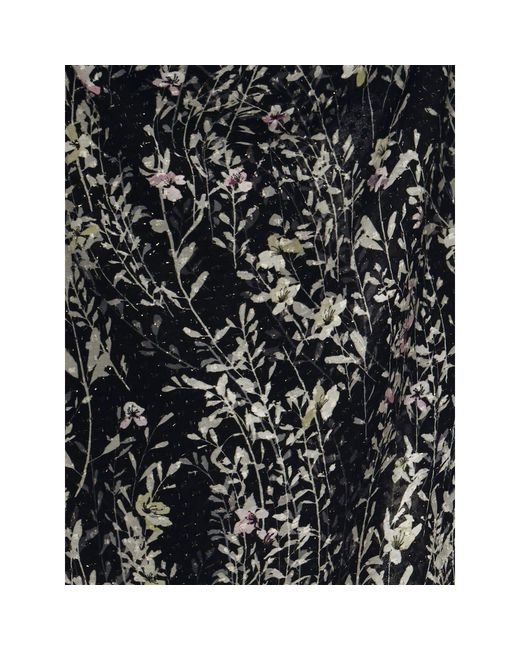 Phase Eight Black Daphne High Neck Ruffle Blouse