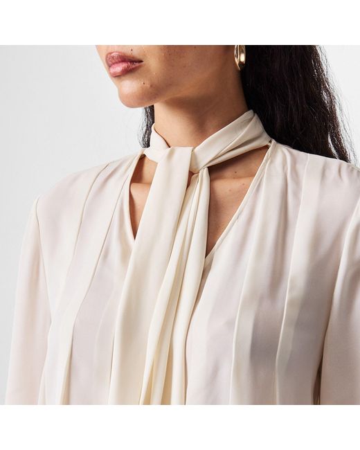 Boss Natural Bijulia Long Sleeve Blouse