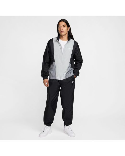 Nike Black Woven Tracksuit for men