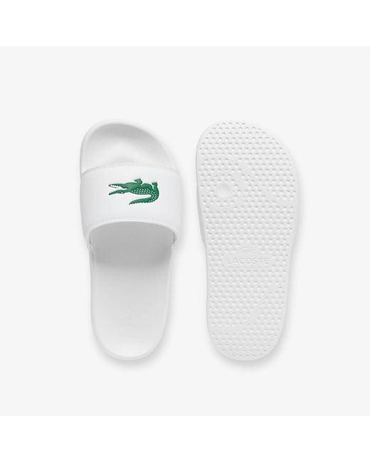 Lacoste White Serve Slide 0.0