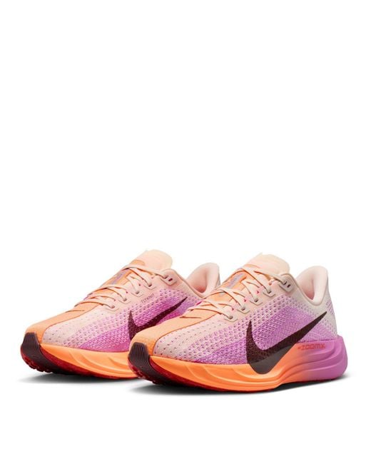 Nike Pink Pegasus Plus Running Shoes