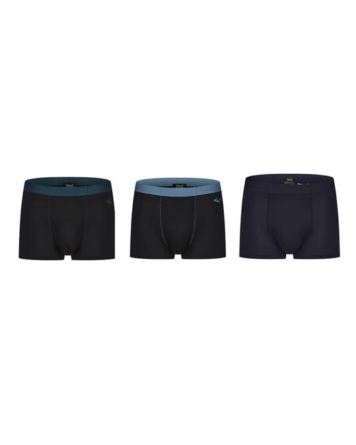 Everlast Black 3Pk Performance Boxers for men