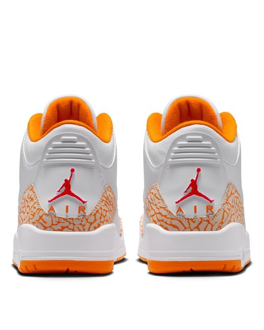 Nike White 3 Retro Citrus