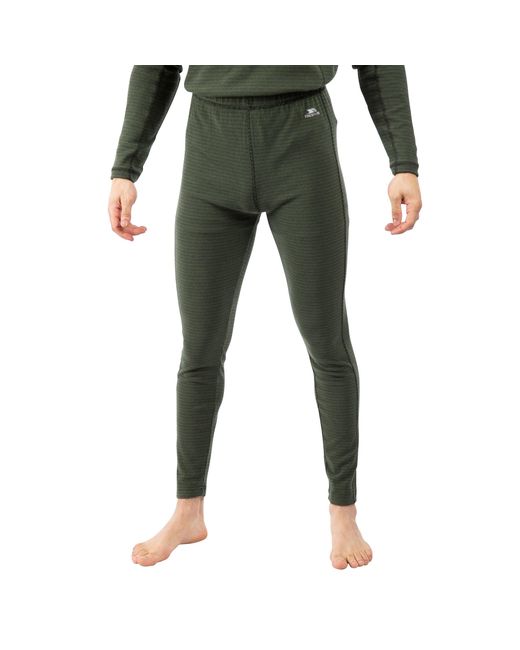 Trespass Green Kirk Baselayer Legging for men