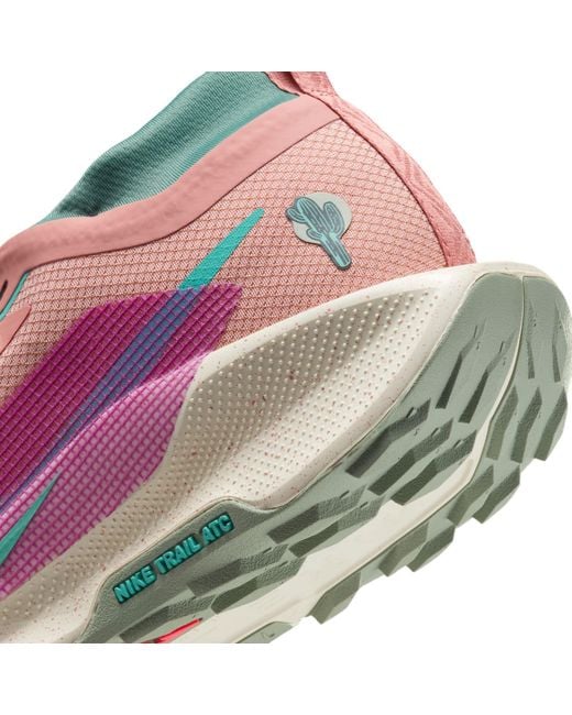 Nike Pink Pegasus Trail 5 Gore-Tex Running Shoes