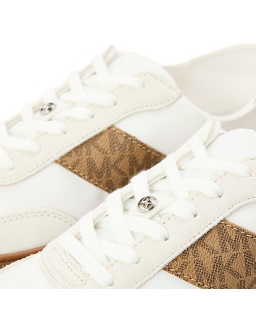 MICHAEL Michael Kors Natural Low-Top Trainers