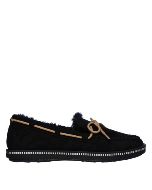 Skechers Black Cozy Campf Slippers