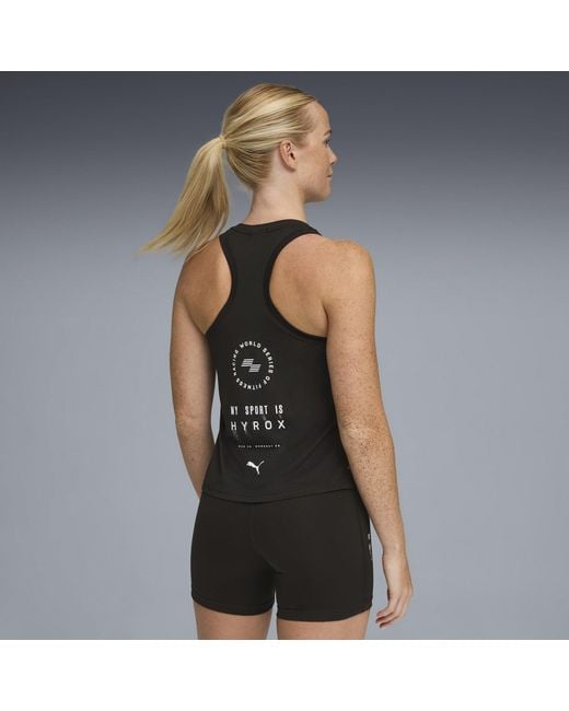PUMA Black Hyrox Dryelite Tank Top