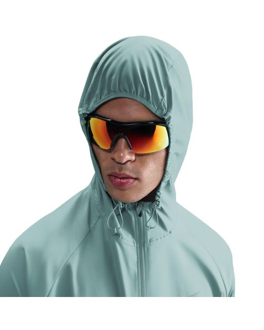 Nike Blue Miler Repel Running Jacket for men