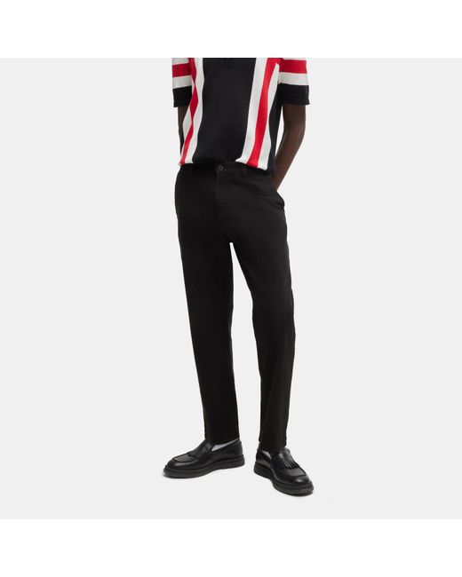 HUGO Black Tapered Fit Chinos for men