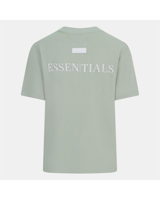 Blank Essentials Green Blank E Core Puff Print T-Shirt Ladies