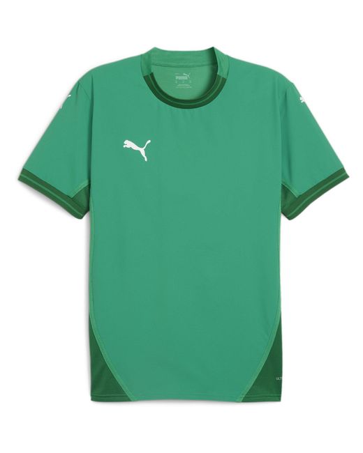 PUMA Green Teamfinal Jersey T-Shirt for men