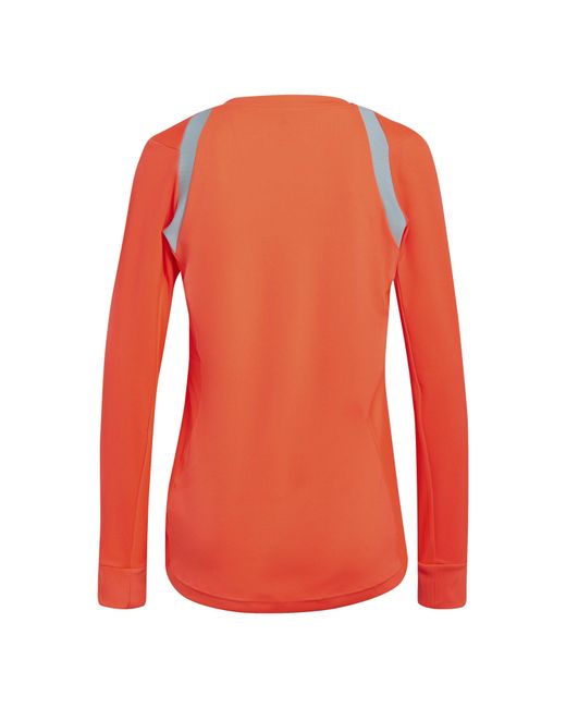 Adidas Orange Ref 22 Jersey Ls