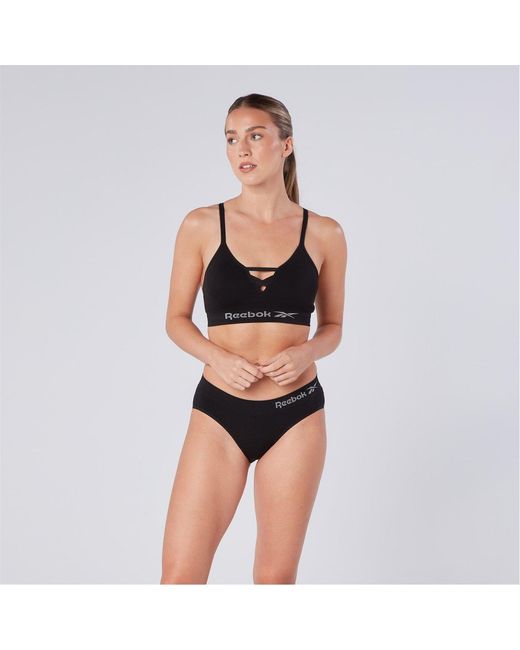Reebok Seamless Bra Maryna Black Base Layer Top