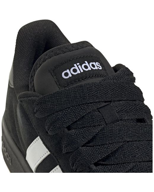 Adidas Black Adiads Grand Court Base 00S Shoes for men