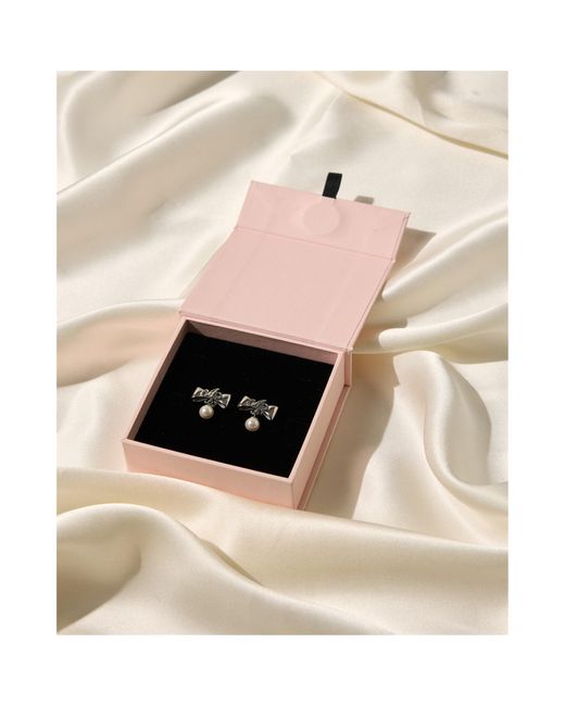 Agent Provocateur White Beki Pearl Earrings