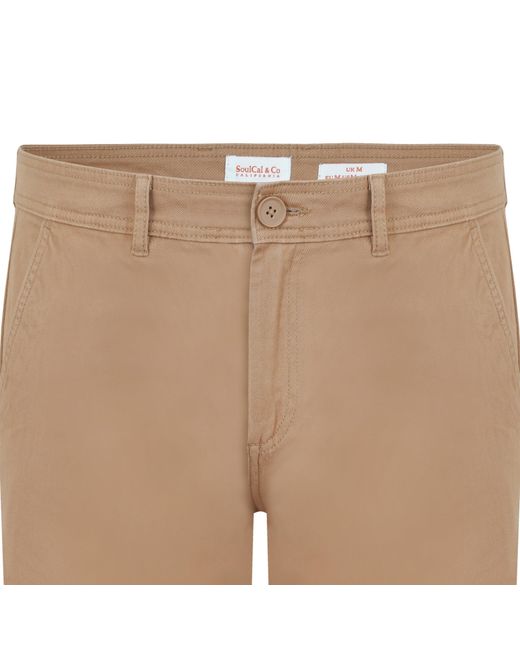 SoulCal & Co California Natural Soul Chino Short for men