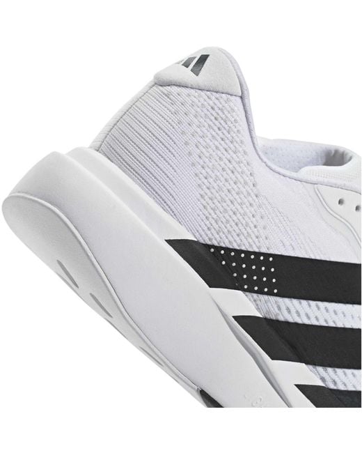 Adidas White Adizero Pacer for men