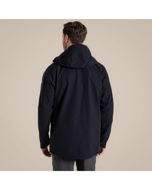 Craghoppers Blue Lorton Ii Waterproof Walking Walking Jacket for men
