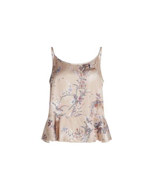 CCDK Natural Woven Cami Vest