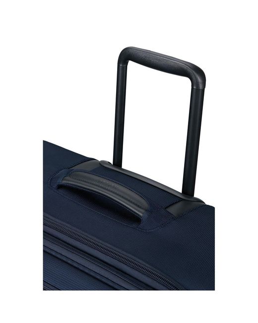 Samsonite Blue Spark Sng Eco Spinner 82X53X34/38Cm Exp Fl Extra Large Soft Suitcase