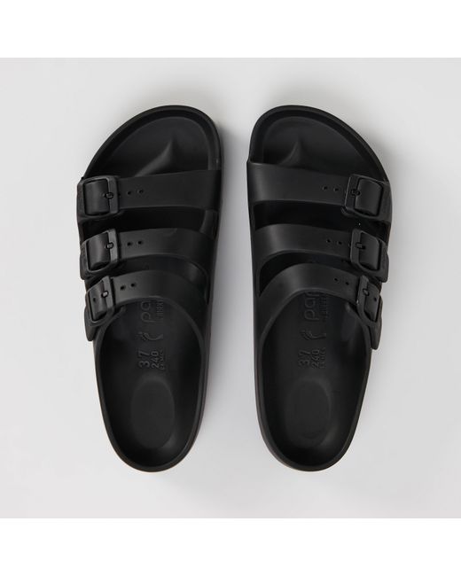 Birkenstock Black Florida Flat Sandals