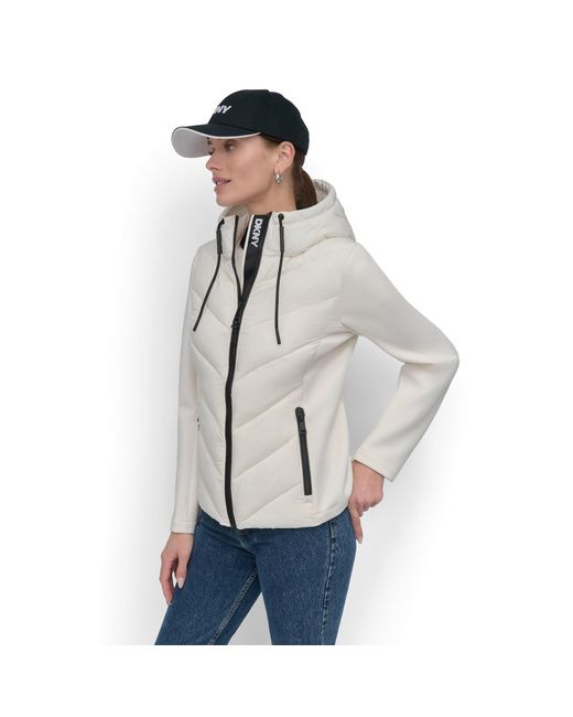 DKNY Blue Multi-Purpose Hybrid Jacket