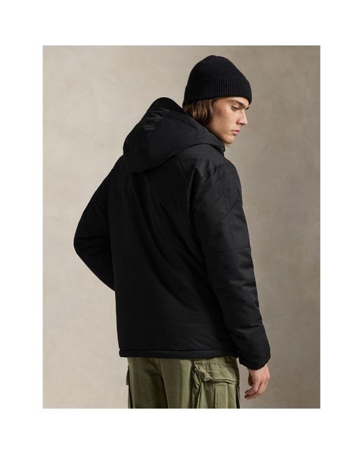 Polo Ralph Lauren Black Heavy Eastland Jacket Windbreaker for men