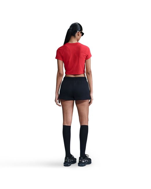 Nike Black Sportswear Essential French Terry Shorts