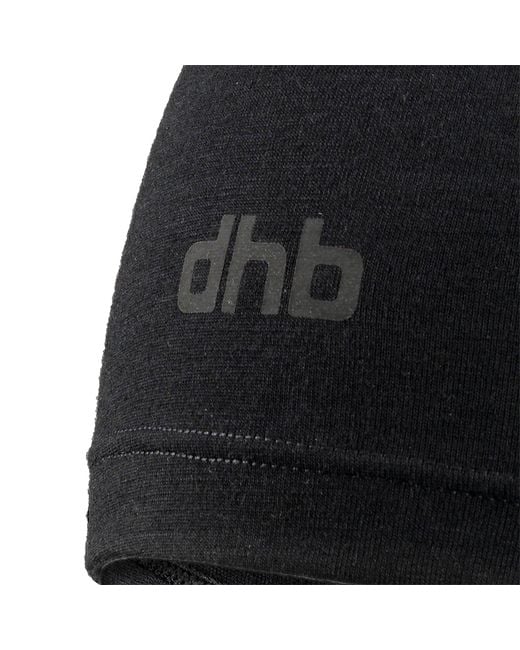 Dhb Black Merino Skull Cap