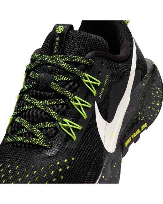 Nike Blue Reactx Pegasus Trail 5 Running Shoes