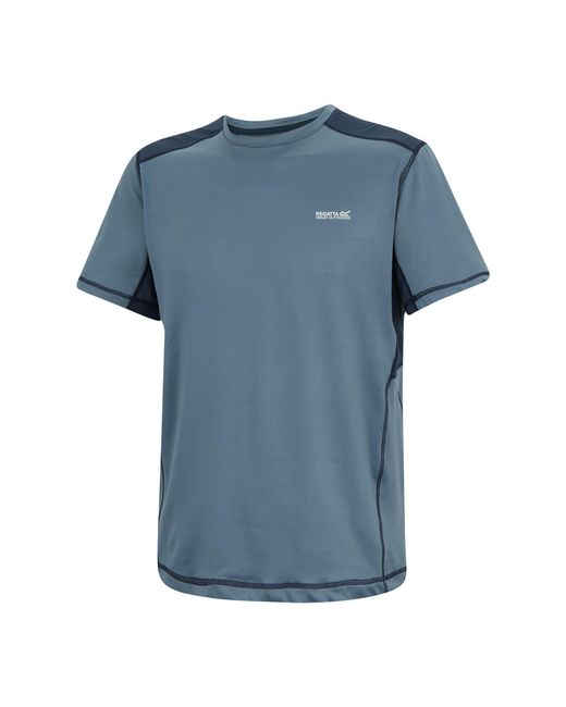 Regatta Blue Virda Lightweight T-Shirt for men