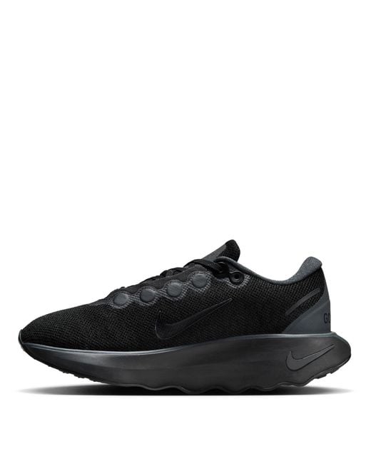 Nike Black Motiva Gore-Tex Weatherized Road Running Shoes Training