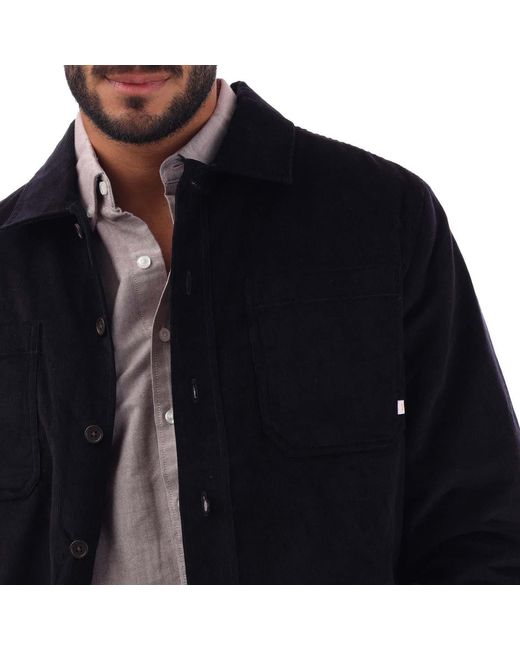 Farah Black Hunter Overshirt for men