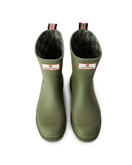 Maison Kitsuné Green X Hunter Dp Short Wellingtons