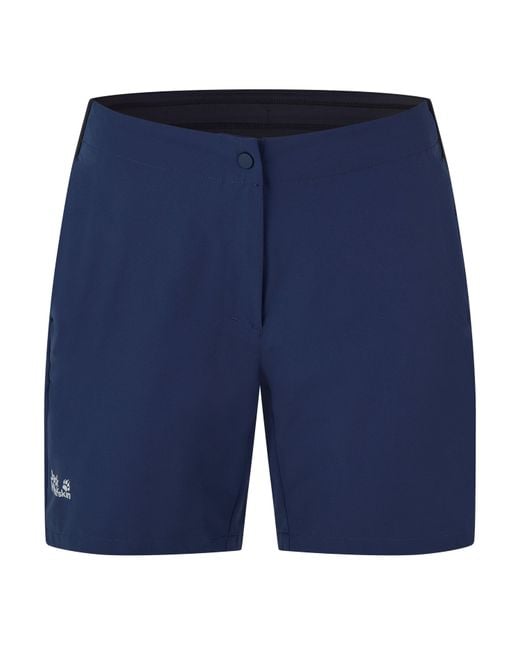 Jack Wolfskin Blue Walking Shorts