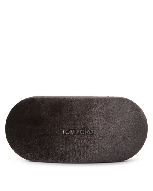 Tom Ford Gray Rectangle Sunglasses