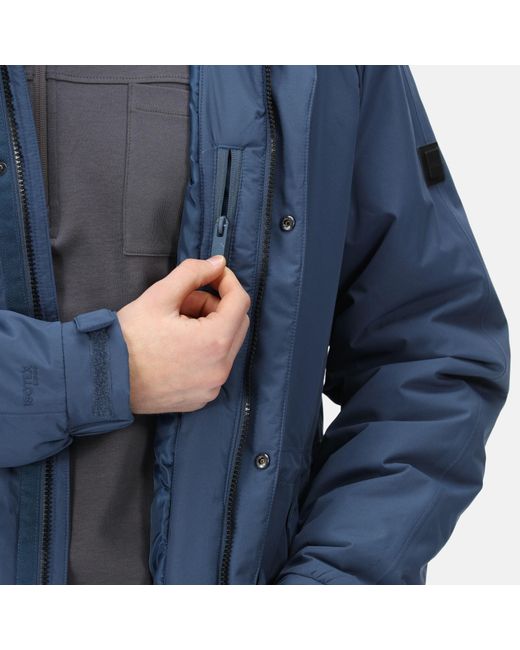 Regatta Blue Salinger Iii Waterproof Jacket for men